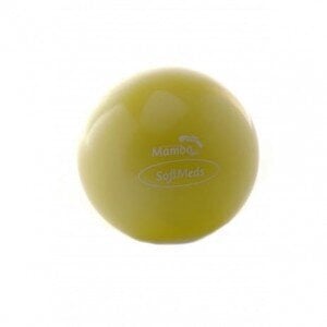 Утяжеляющий мяч Mambo Max SoftMed 1 кг, желтый цена и информация | Медболы | kaup24.ee