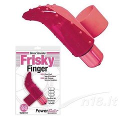 Frisky Finger PowerBullet Finger Vibraator, roosa hind ja info | Peeniserõngad, mansetid jne. | kaup24.ee