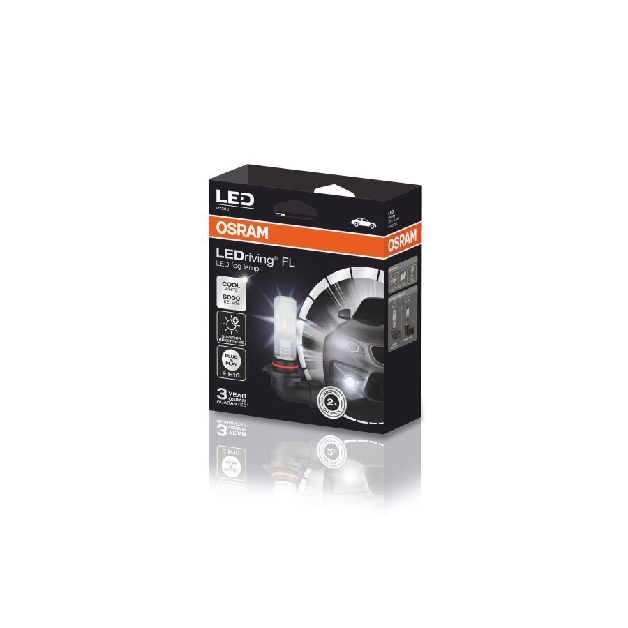 LED Auto pirn Osram Ledriving FL LED H10 PY20D, 8.2W hind ja info | Autopirnid | kaup24.ee