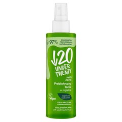 Prebiootiline spreitoonik tundlikule nahale Under Twenty Anti Acne 200 ml hind ja info | Näopuhastusvahendid | kaup24.ee