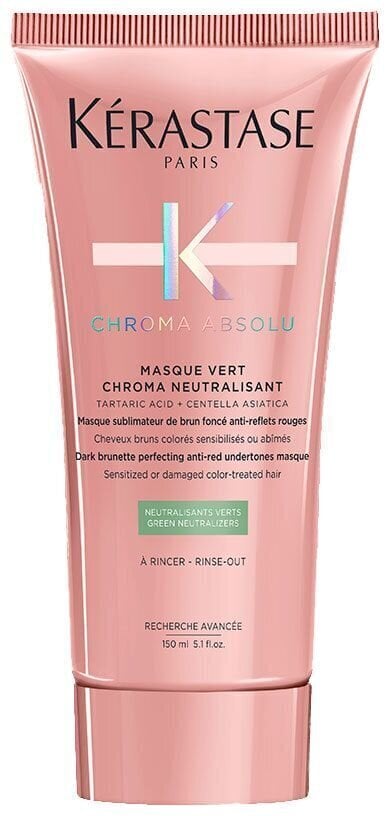 Mask värvitud tumedatele juustele Kerastase Chroma Absolu 150 ml цена и информация | Maskid, õlid, seerumid | kaup24.ee