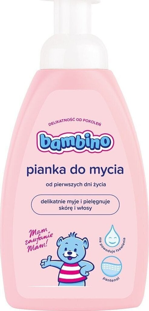 Bambino juukse- ja kehapesuvahend beebidele, 500ml цена и информация | Laste ja ema kosmeetika | kaup24.ee