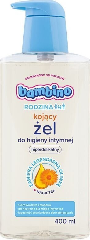 Bambino Rodzina intiimhügieeni puhastusvahend saialillega, 400ml hind ja info | Intiimhügieeni tooted | kaup24.ee