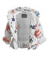 Tüdrukute mantel ornamentiga "Ookeani elanikud" Gulliver, valge 92 cm hind ja info | Tüdrukute joped ja mantlid | kaup24.ee