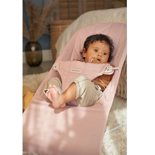 Lamamistool Babybjorn Bliss Cotton, 006122, roosa hind ja info | Beebi lamamistoolid | kaup24.ee