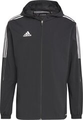 Джемпер мужской Adidas, черный цена и информация | Мужская спортивная одежда | kaup24.ee