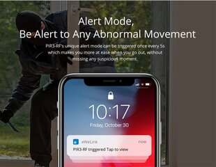PIR3-RF Juhtmevaba 433Hz liikumisandur цена и информация | Датчики | kaup24.ee
