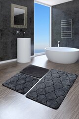Комплект ковриков для ванной комнаты, 3 шт. цена и информация | Аксессуары для ванной комнаты | kaup24.ee