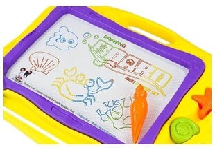 Доска для рисования с печатями желтая цена и информация | Развивающие игрушки | kaup24.ee