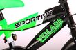 Laste jalgratas 12" Volare Sportivo, neoon/roheline/must hind ja info | Jalgrattad | kaup24.ee