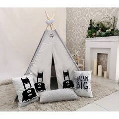 TIPI Telk 3 padjaga, betmen цена и информация | Детские игровые домики | kaup24.ee