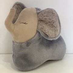 Мягкая игрушка-подушка ручной работы Слон цена и информация | Мягкие игрушки | kaup24.ee