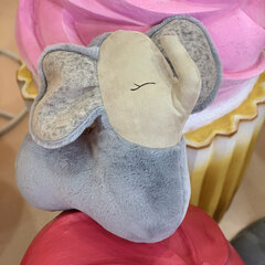 Мягкая игрушка-подушка ручной работы Слон цена и информация | Мягкие игрушки | kaup24.ee