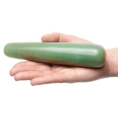 Nefriidist dildo La Gemmes - Wand Jade koos lõhnaküünlaga "Roheline mango", 160 ml hind ja info | Dildod | kaup24.ee