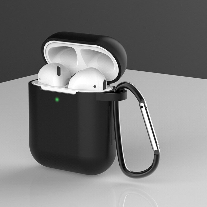 Hurtel AirPods 2 / AirPods 1, black hind ja info | Kõrvaklapid | kaup24.ee