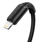 Kaabel Borofone Cable BX47 Coolway - USB to Lightning - 2,4 A, 1 meeter, must hind ja info | Mobiiltelefonide kaablid | kaup24.ee