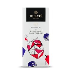 Молочный шоколад с лиофилизированной черной смородиной и малиной MULATE RASPBERIES & BLACK CURRANT, 90 г цена и информация | Для лакомств | kaup24.ee