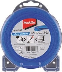 Скрученный нейлоновый шнур, Makita E-01747 С цена и информация | Запчасти для садовой техники | kaup24.ee