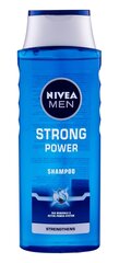 Juukseid tugevdav šampoon meestele Nivea Men Strong Power 400 ml цена и информация | Шампуни | kaup24.ee