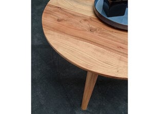 Кофейный столик Boha, 75x40 см, коричневый цена и информация | Журнальные столики | kaup24.ee