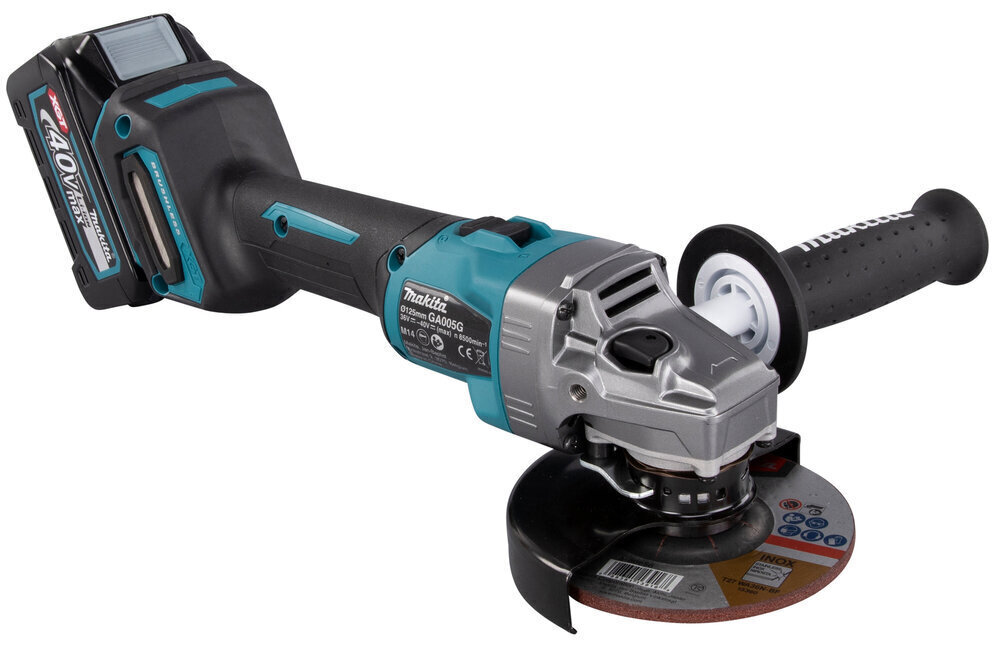 Akunurklihvija XGT®, 40 V Max GA005GM201 Makita hind ja info | Lihvmasinad ja ketaslõikurid | kaup24.ee