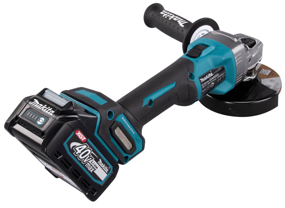 Akunurklihvija XGT®, 40 V Max GA005GM201 Makita цена и информация | Lihvmasinad ja ketaslõikurid | kaup24.ee