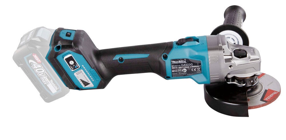 Akunurklihvija XGT ®, 40 V Max GA023GZ Makita hind ja info | Lihvmasinad ja ketaslõikurid | kaup24.ee