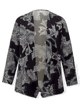 Жакет женский Mona 826-1740, черный цена и информация | Женские пиджаки | kaup24.ee