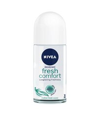 Rulldeodorant Nivea Fresh Comfort 48H 50 ml цена и информация | Дезодоранты | kaup24.ee