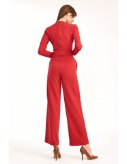 Wrap kombinesoon - punane - KM24 hind ja info | Naiste pükskostüümid | kaup24.ee