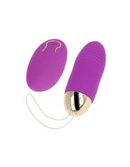 Вибратор OHMAMA REMOTE CONTROL VIBRATING EGG 10 SPEEDS - PURPLE цена и информация | Вибраторы | kaup24.ee