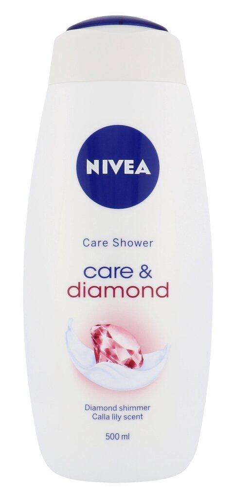 Dušigeel Nivea Care & Diamond 500 ml цена и информация | Dušigeelid, õlid | kaup24.ee