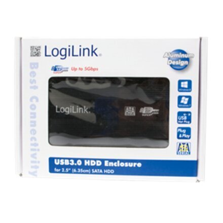LogiLink UA0106 цена и информация | Sisemised kõvakettad (HDD, SSD, Hybrid) | kaup24.ee