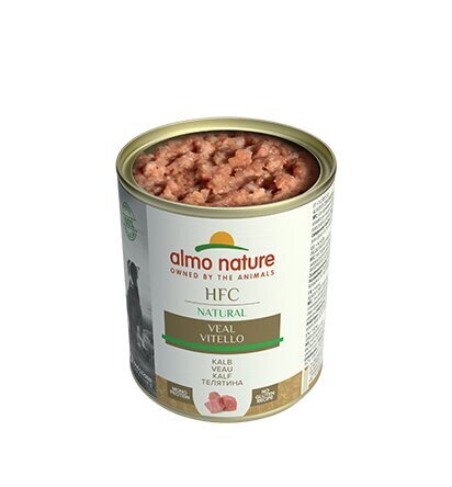 Almo Nature HFC Natural, koertele, vasikalihaga, 290 g цена и информация | Konservid koertele | kaup24.ee