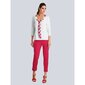 Naiste püksid Alba Moda 504-1183, punane цена и информация | Naiste püksid | kaup24.ee