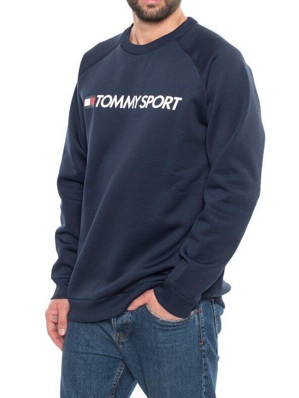 Tommy Sport 8719859721968 meeste dressipluus hind ja info | Meeste pusad | kaup24.ee