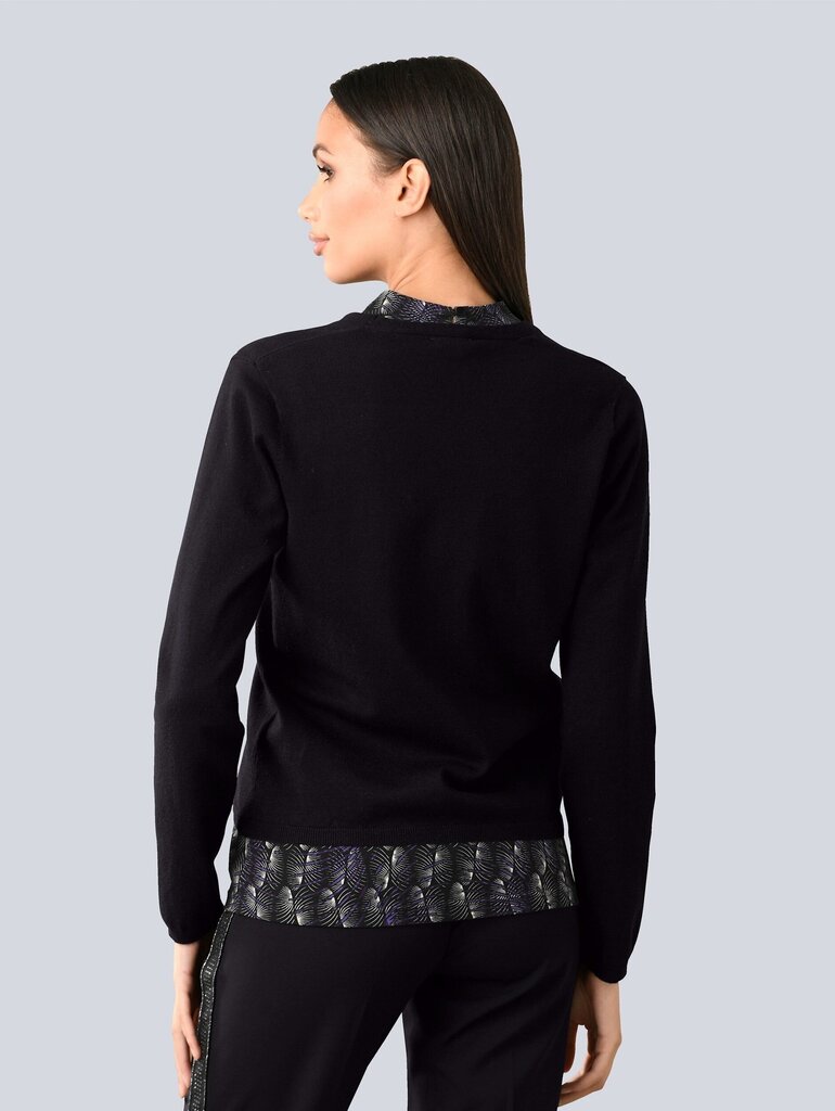 Naiste sviiter Alba Moda 844-1760, must hind ja info | Naiste kampsunid | kaup24.ee