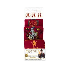 Harry Potter - Gryffindor - 3 pairs of Socks hind ja info | Fännitooted mänguritele | kaup24.ee
