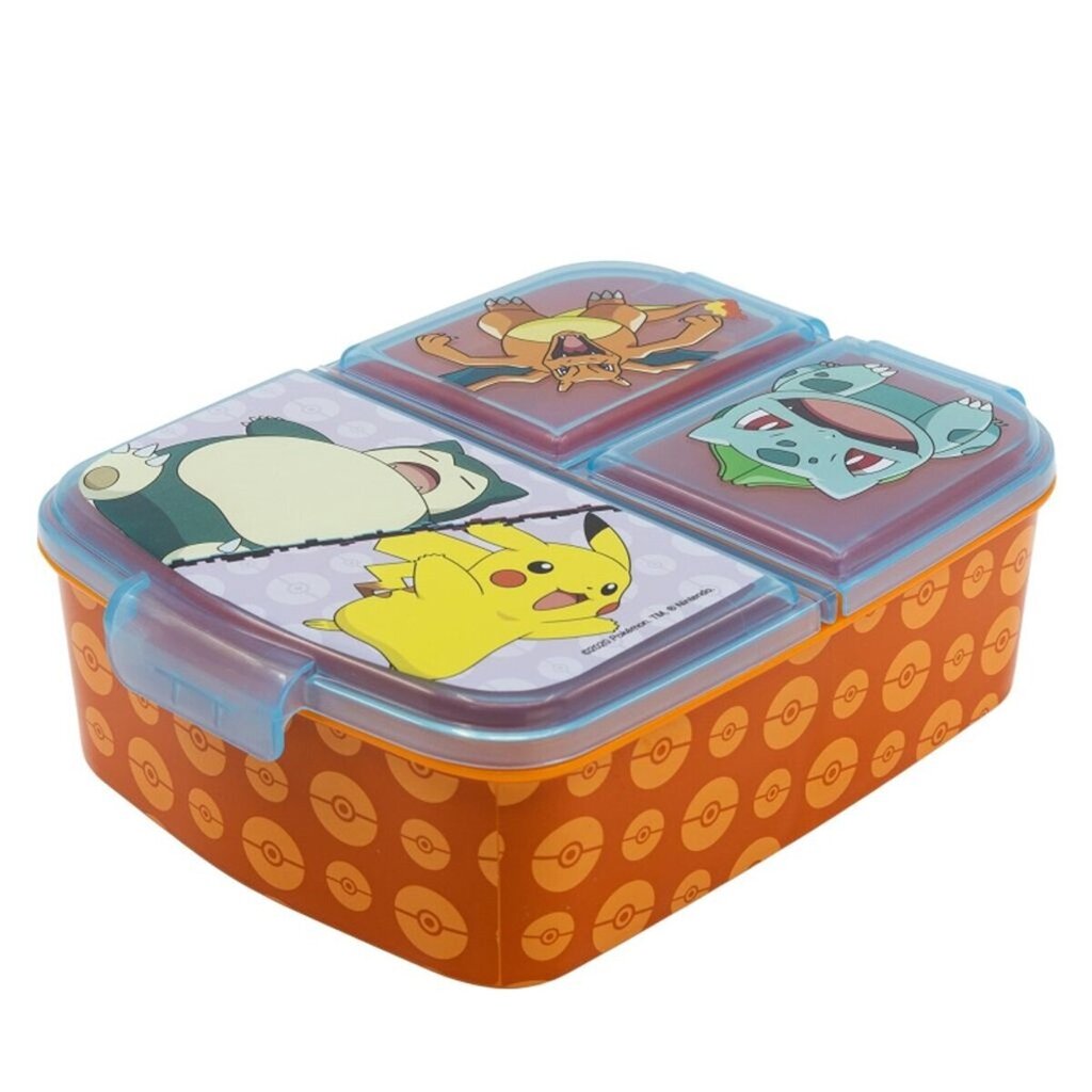 Pokemon Multi Compartment Sandwich Box hind ja info | Fännitooted mänguritele | kaup24.ee