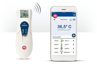 PIC elektrooniline kontaktivaba termomeeter ThermoDiary Head (infrared.spind, BT rakendus) kaina ir informacija | Termomeetrid | kaup24.ee