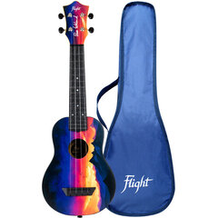 Flight TUS- EE Travel sopran ukulele (Sunset (Elise Ecklund Signature)) hind ja info | Kitarrid | kaup24.ee