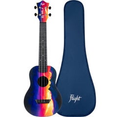 Flight TUC EE Travel kontsert ukulele (Sunset) цена и информация | Гитары | kaup24.ee