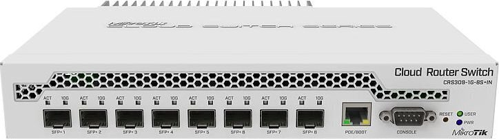 MikroTik MT CRS309-1G-8S+IN цена и информация | Lülitid (Switch) | kaup24.ee