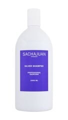 Kollast tooni neutraliseeriv šampoon Sachajuan Silver 1000 ml hind ja info | Šampoonid | kaup24.ee