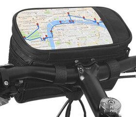 Telefoniümbris + Tõmblukuga jalgratta juhtraudkott Veekindel 2L Sahoo / / Bicycle bag + Phone case цена и информация | Сумки, держатели для телефонов | kaup24.ee