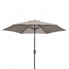 Päikesevari 270 cm, beeži värvi hind ja info | Päikesevarjud, markiisid ja alused | kaup24.ee