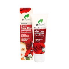 Натуральная маска для лица Dr. Organic Rose Otto, 125 мл цена и информация | Маски для лица, патчи для глаз | kaup24.ee