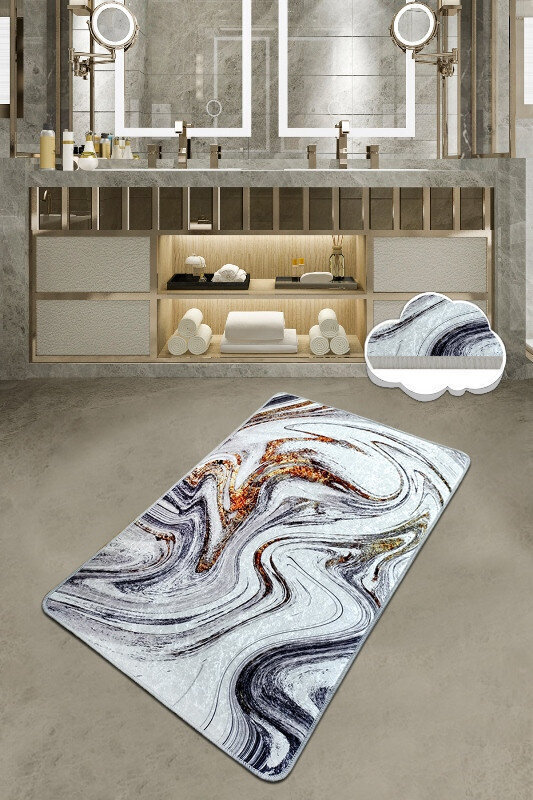 Asir vannitoavaip Blur, 70x120 cm hind ja info | Vannitoa sisustuselemendid ja aksessuaarid | kaup24.ee