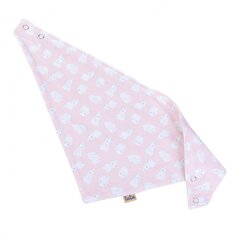 Шарфик TuTu 3-006050, белый/розовый цена и информация | Шапки, перчатки, шарфики для новорожденных | kaup24.ee