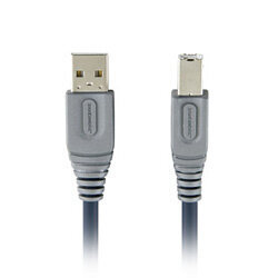 Bandridge CL40005X, USB-A/USB-B, 5 m hind ja info | Kaablid ja juhtmed | kaup24.ee